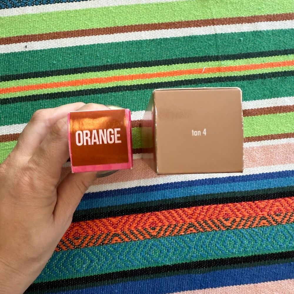 Stila Hide & Chic Foundation Tan 4 + Jefree Star Liquid Concealer Orange Bundle - Picture 3 of 9